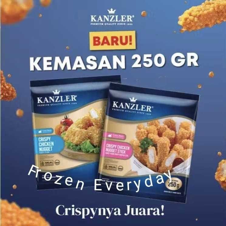 

Kanzler Crispy Chicken Nugget 250g Kemasan BARU