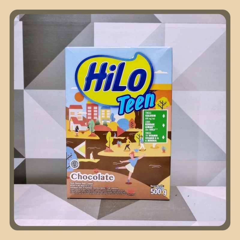 

HiLo Teen Kemasan 500 GR Susu Tinggi Kalsium