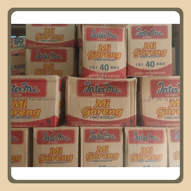 

intermie goreng 40pcs (dus) termurah...