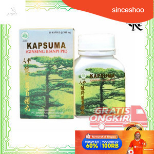 

mbagrosir promo gass usaha kita - Kapsuma ginseng kianpi - ISI 60 KAPSUL - BISA COD happy shopping