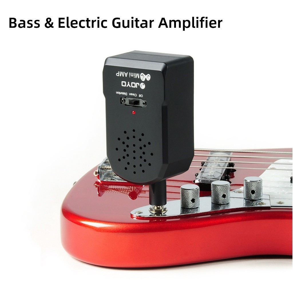 JOYO JA-01 Ampli Gitar Mini Amplifier Gitar Earphone Efek Distorsi Bersih Terintegrasi