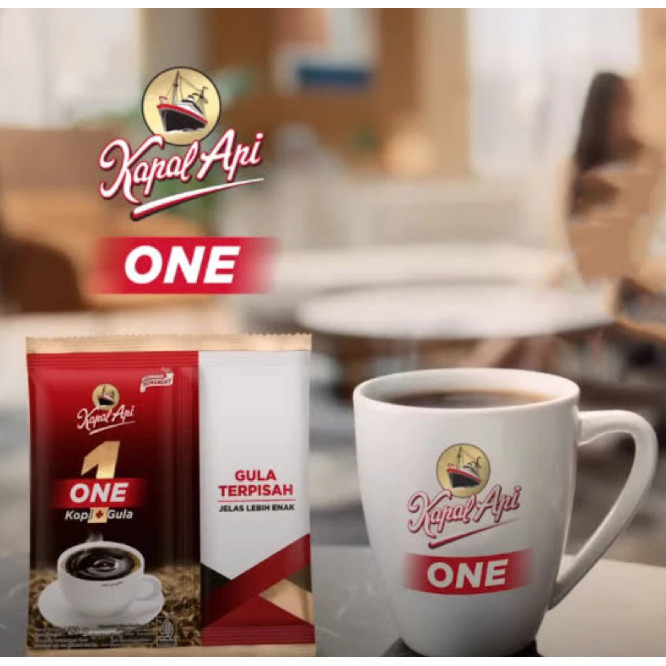 

Unicorn - Kopi Kapal Api ONE Gula terpisah (isi 1 Sachet)