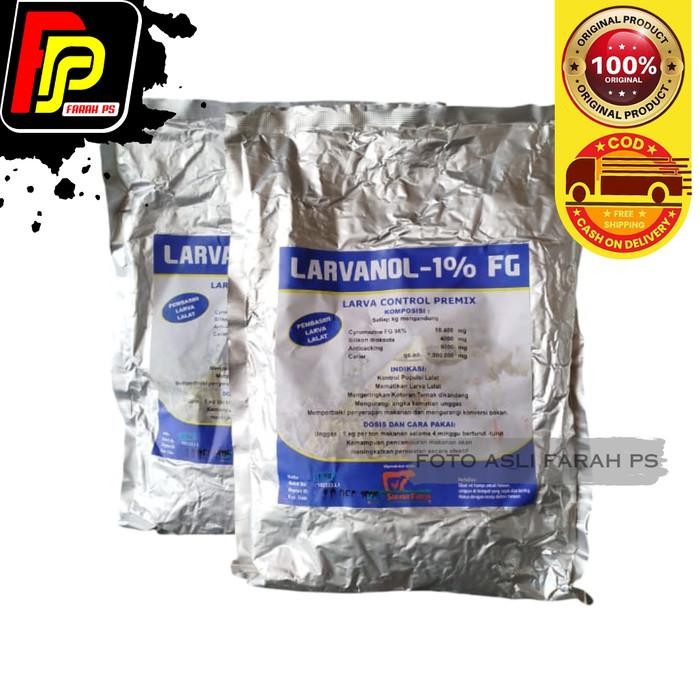 Larvanol 1 kg - Pembasmi Larva Lalat L- Larva Control Premix