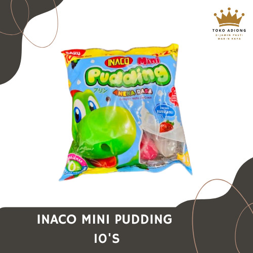INACO MINI PUDDING 10'S / INACO PUDDING