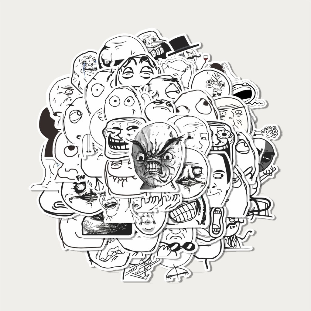 

Sticker Pack Stiker Aesthetic Black And White Brand Distro Versi 3 | Sticker TUMBLR | Stiker LAPTOP KOPER HELM