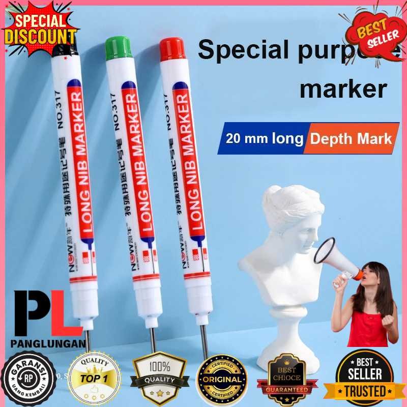 

DTY Pena Marking Single Head Marker Long Nib Waterproof - NO.317