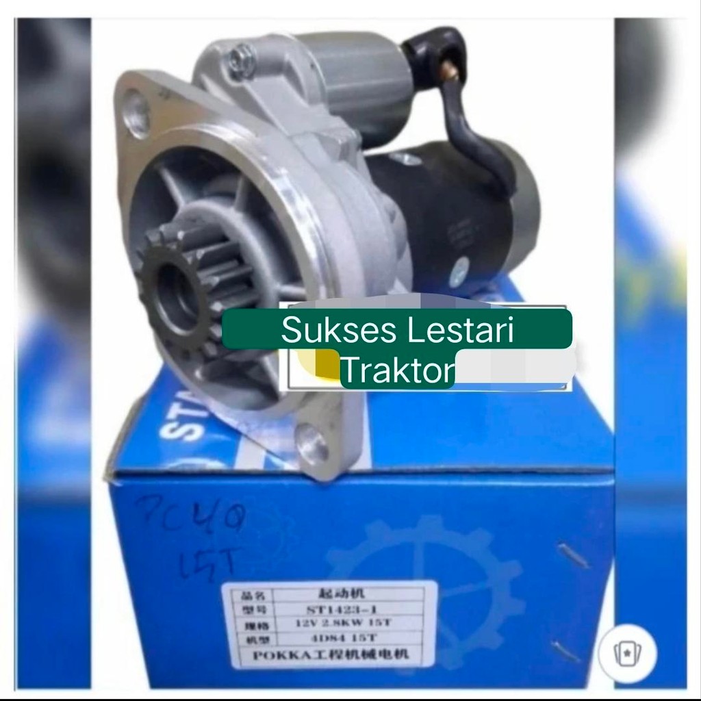 Starting Motor Dinamo Starter Komatsu PC40 4D84