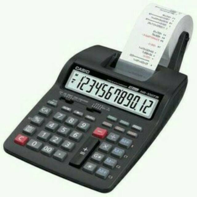 

PRINTING CALCULATOR.CASIO HR-100TM(12 DIGIT