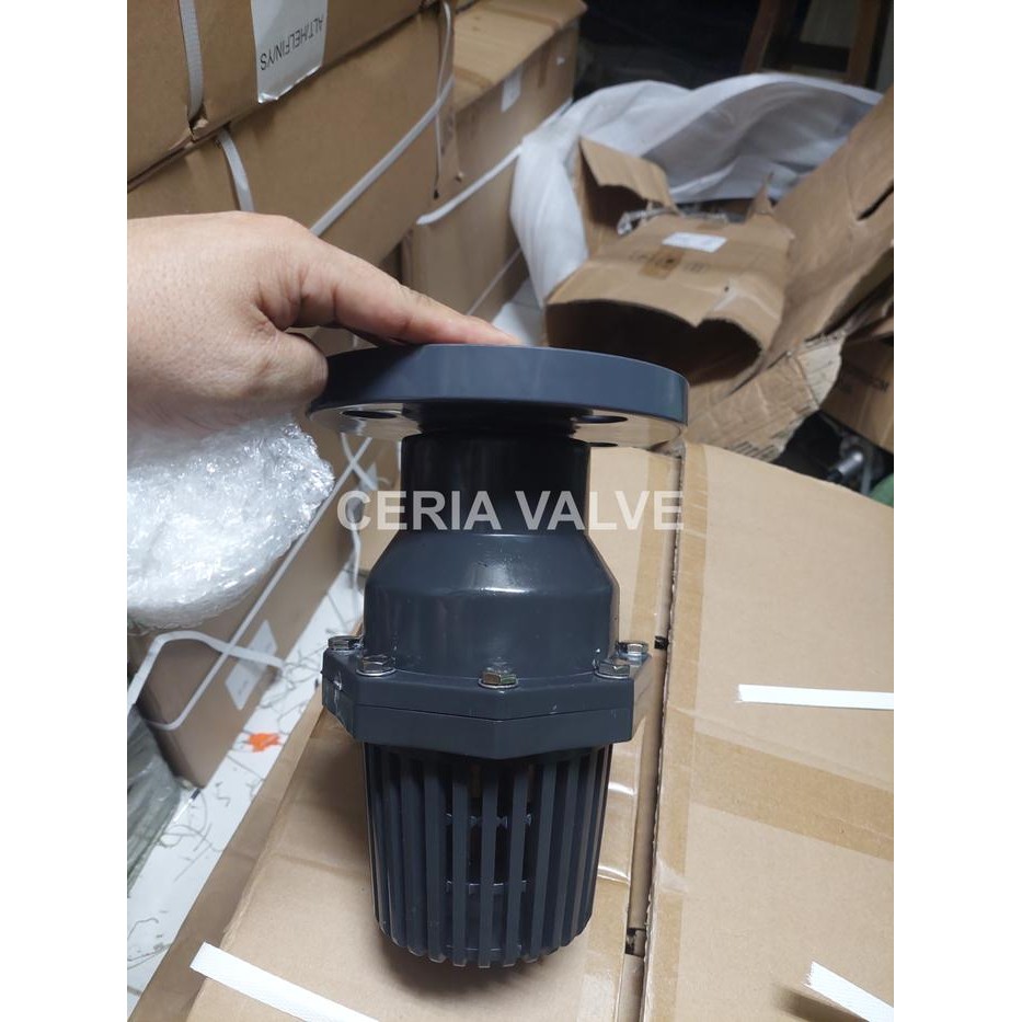 Foot Valve PVC 3'' Inchi Model Flange / Foot Valve PVC 3'' Flange