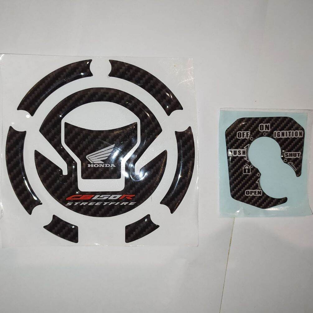 Emblem timbul Honda CB150R New stiker resin 1 set kunci bensin cbr 2018-2019-2020-2021 cb150r new st