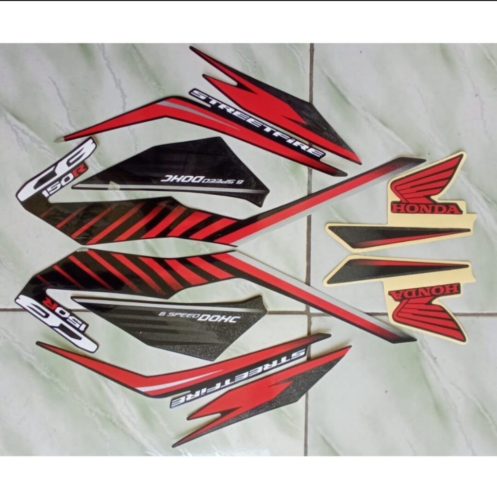 Striping Ori body Honda CB150R StreetFire new 2021 stiker bawaan original bodi honda cb new cb 150r