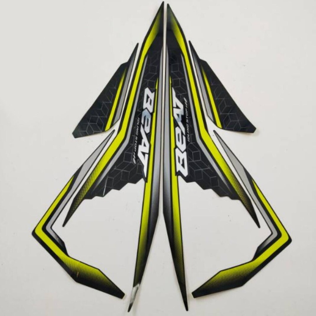 Striping Ori body Honda Beat 2020 iss fi esp cbs 2020 stiker bawaan original bodi honda beat