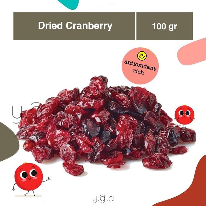 

Terbagus Organic Dried Cranberry (REPACK) 100gr