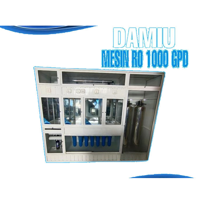 Depo air minum isi ulang Mesin RO 1000 Gpd