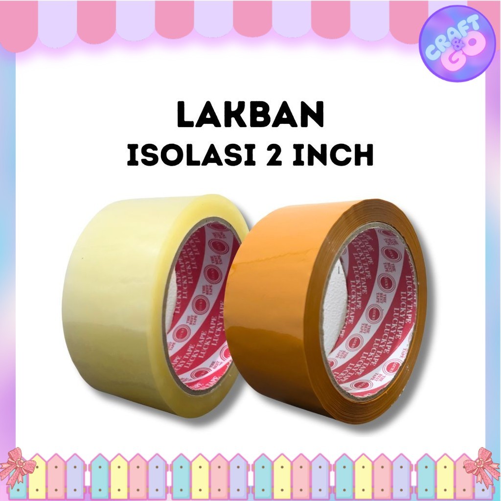 

Lakban Isolasi 2" / Selotip