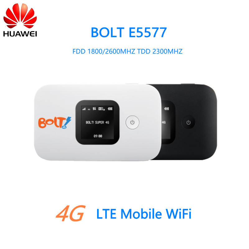 Unlocked Huawei E5577 Wireless Hotts LTE FDD DL/UL 105/50 Mbps 4G rtable wireless Modem, PK E5776 E5
