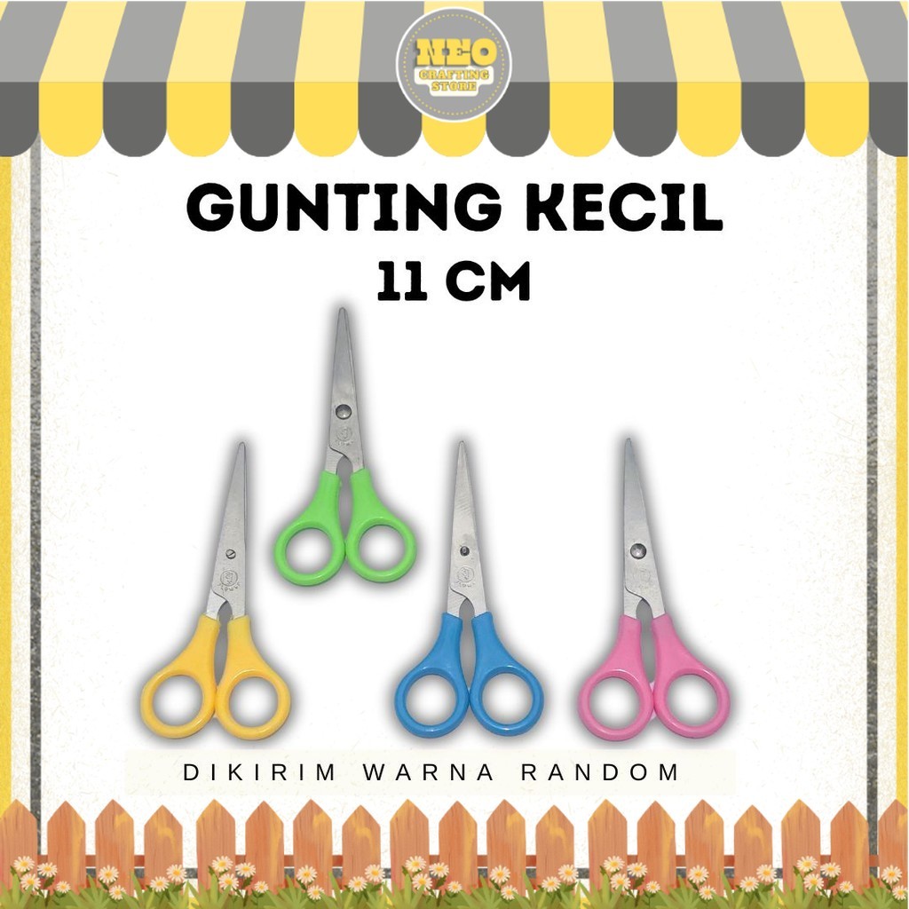 

Gunting Kecil 11 cm Murah FLOWER