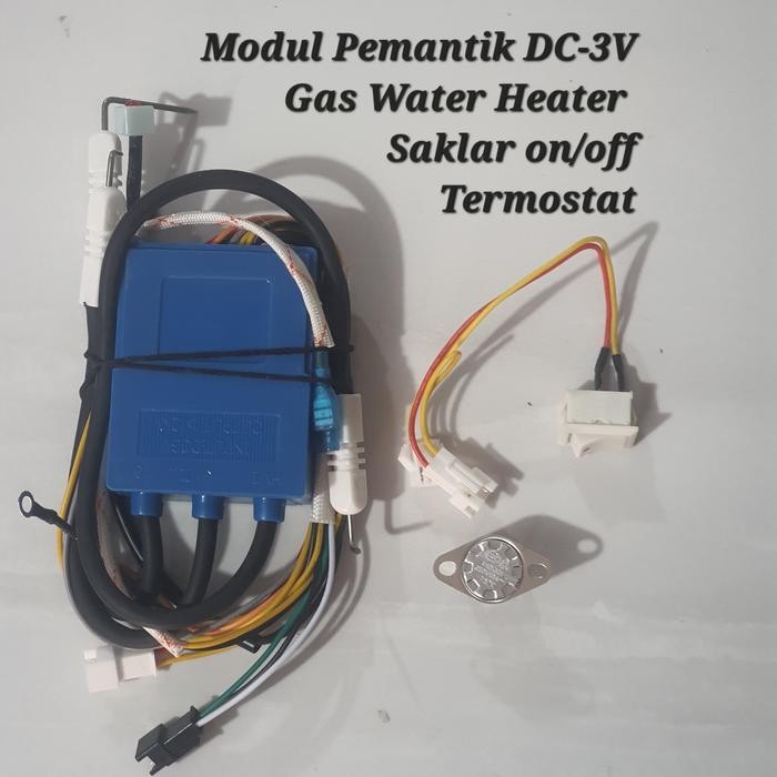 Modul pemantik Biru DC3V deep fryer gas water heater oven
