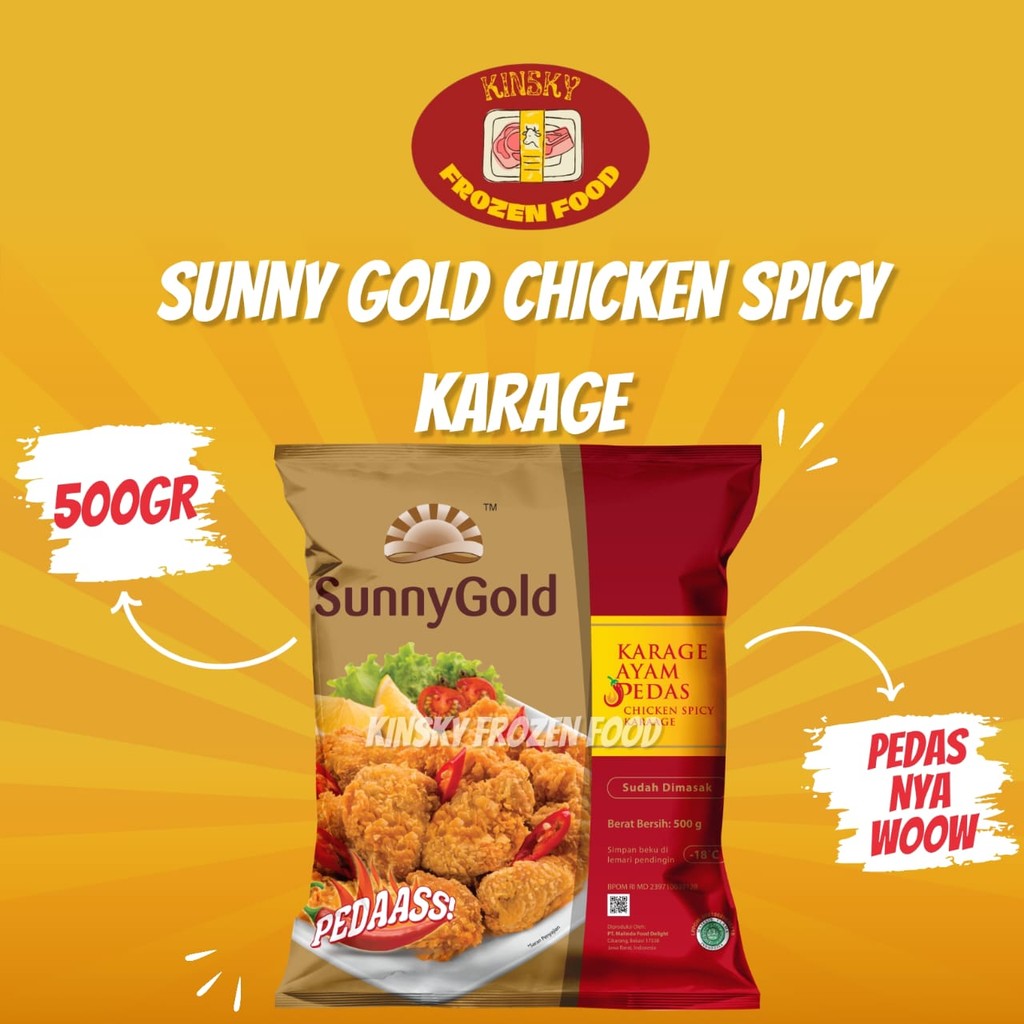 

SUNNY GOLD KARAGE AYAM PEDAS 500GR