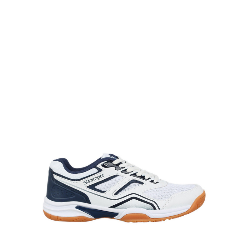 Slazenger Unisex Kids Squash Shoes - White