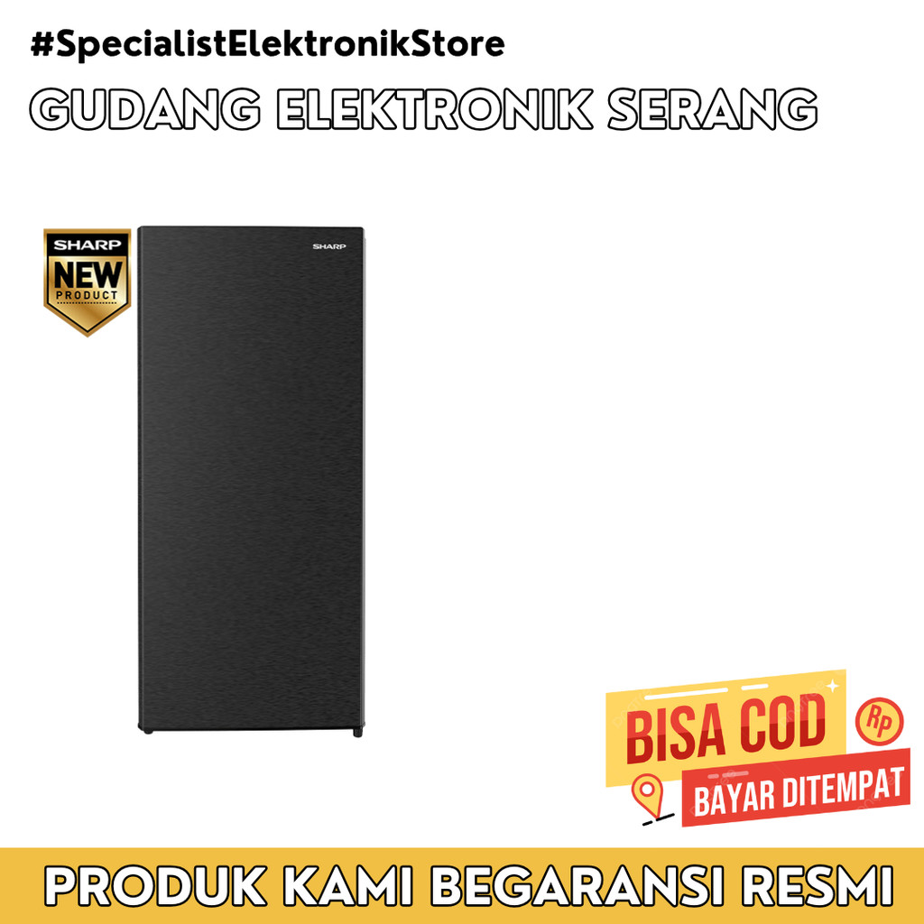KULKAS FREEZER SHARP 6 RAK | FJM 186A -  KHUSUS ES BATU