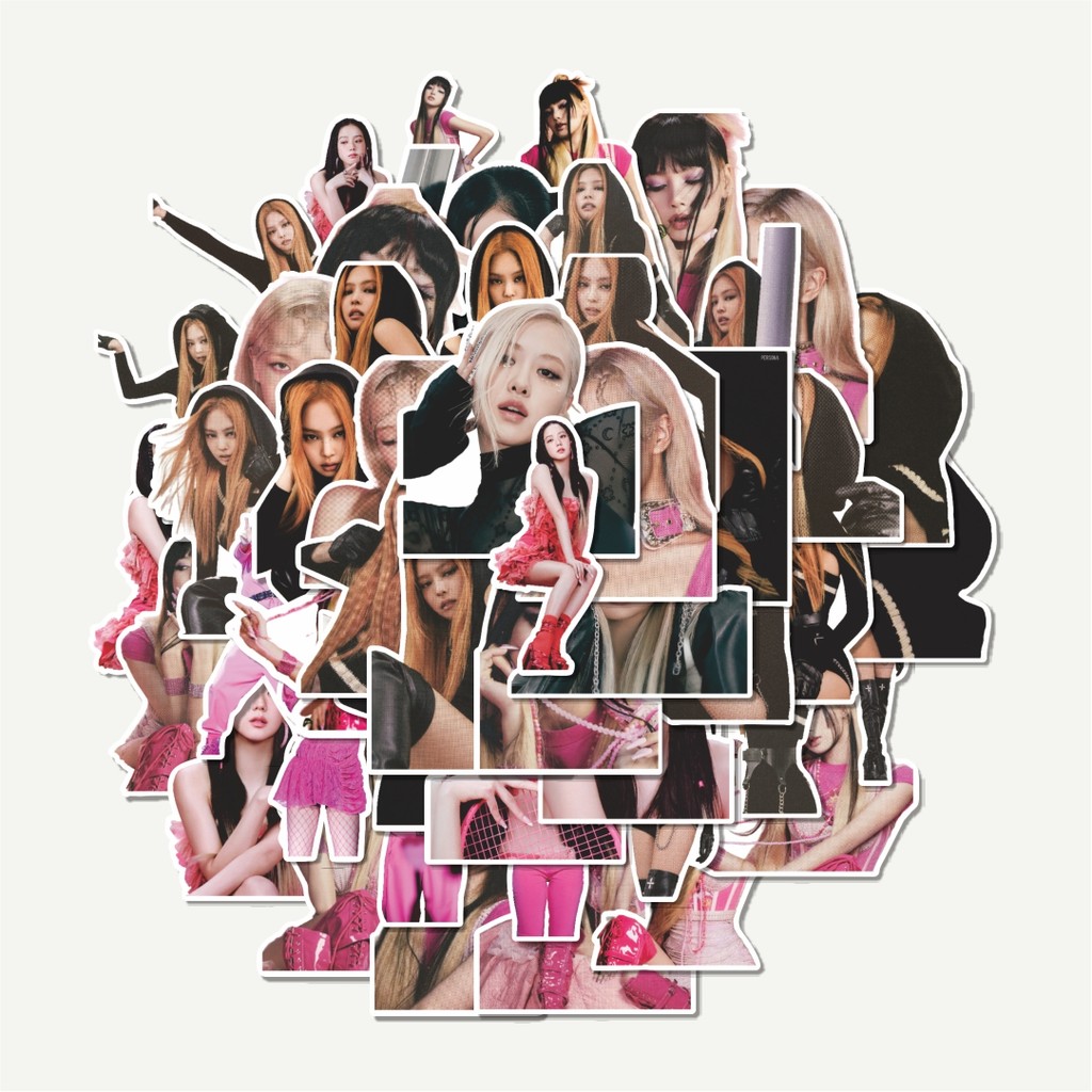 

Sticker Pack Stiker Black Pink Album Born Pink | Sticker TUMBLR | Stiker LAPTOP KOPER HELM
