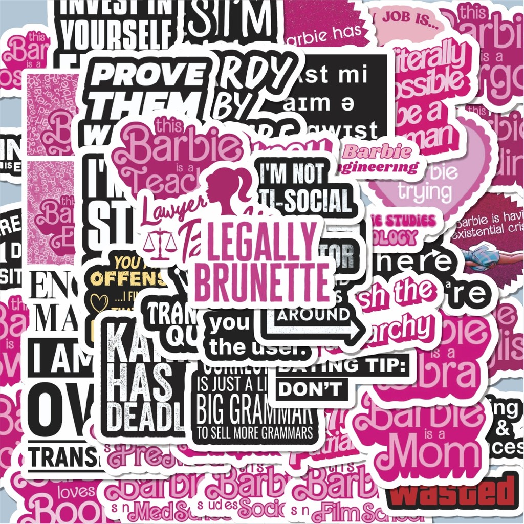 

100PCS Lucu Stiker Simple English Phrases Label [Label Frasa Bahasa Inggris Sederhana] Stiker Aesthetic Stiker Anti Air Stikers Berperekat Waterproof sticker decal buat Motor Helm Buku Journal Koper Casing HP Laptop Botol Minum Hadiah anak