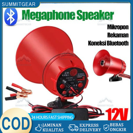 Toa Megaphone Megaphone Speaker Corong Suara Pengeras Suara Bisa Rekam Sirine Bisa Rekam Suara Speak