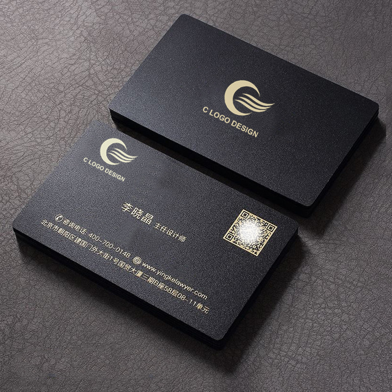 

PVC Business Card Custom Plastic Business Card Business Waterproof Card Free Design Custom Frosted Personalized Business card