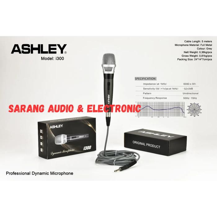 Mic Kabel ASHLEY i300 Original i 300