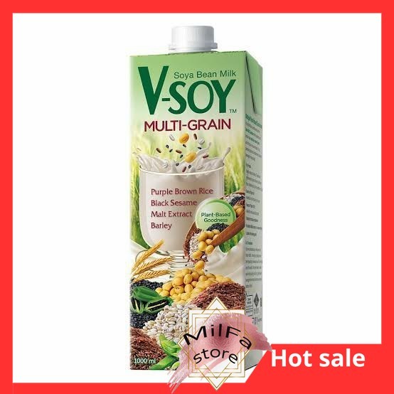 

MF1188 Vsoy Multigrain 1 Liter / Vsoy Multigrain Susu Kedelai