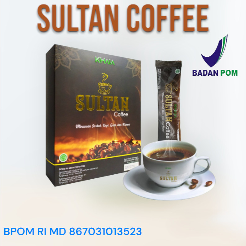 

KOPI SULTAN KHAIA 1 BOX ISI 10 SACHET ORIGINAL
