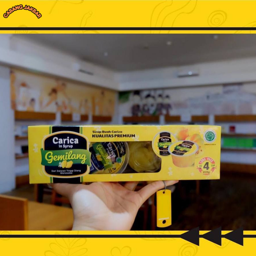 

Carica Gemilang Isi 4 Cup Minuman Buah Pepaya Dieng Segar Manisan Buah Khas Dieng Wonosobo