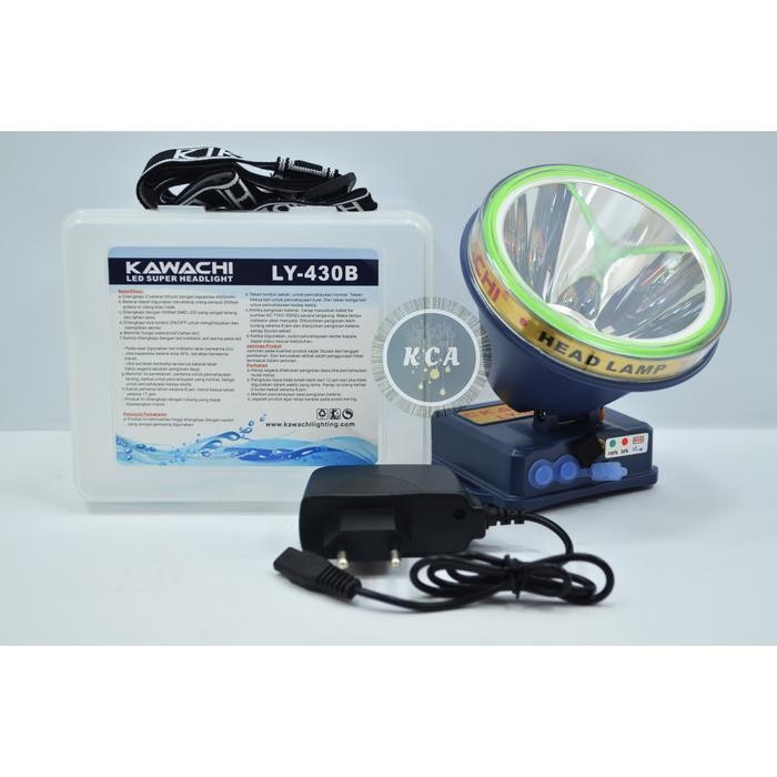 Senter Kepala / Head Lamp Cas Led 30w LY-430 B Kawachi