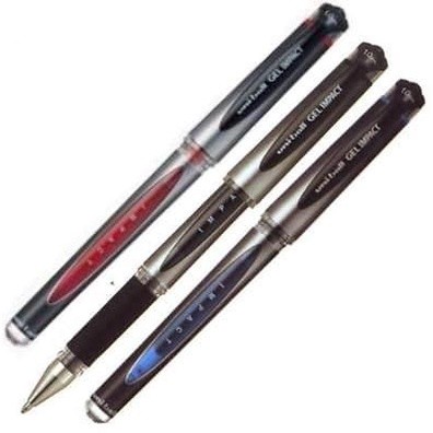 

COD UNI-BALL GEL IMPACT BROAD 1.0 ROLLER BALL PEN UM-153S [1 lusin/ 12pcs]