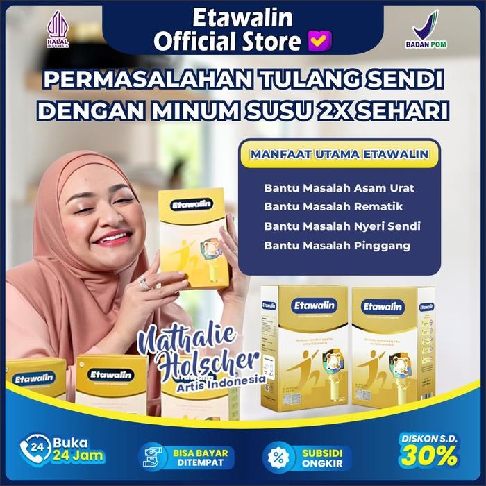 

Hot Produk PAKET 2 Box Etawalin - Susu Kesehatan Mencegah Permasalahan Tulang Sendi Terbaik dan Terlaris
