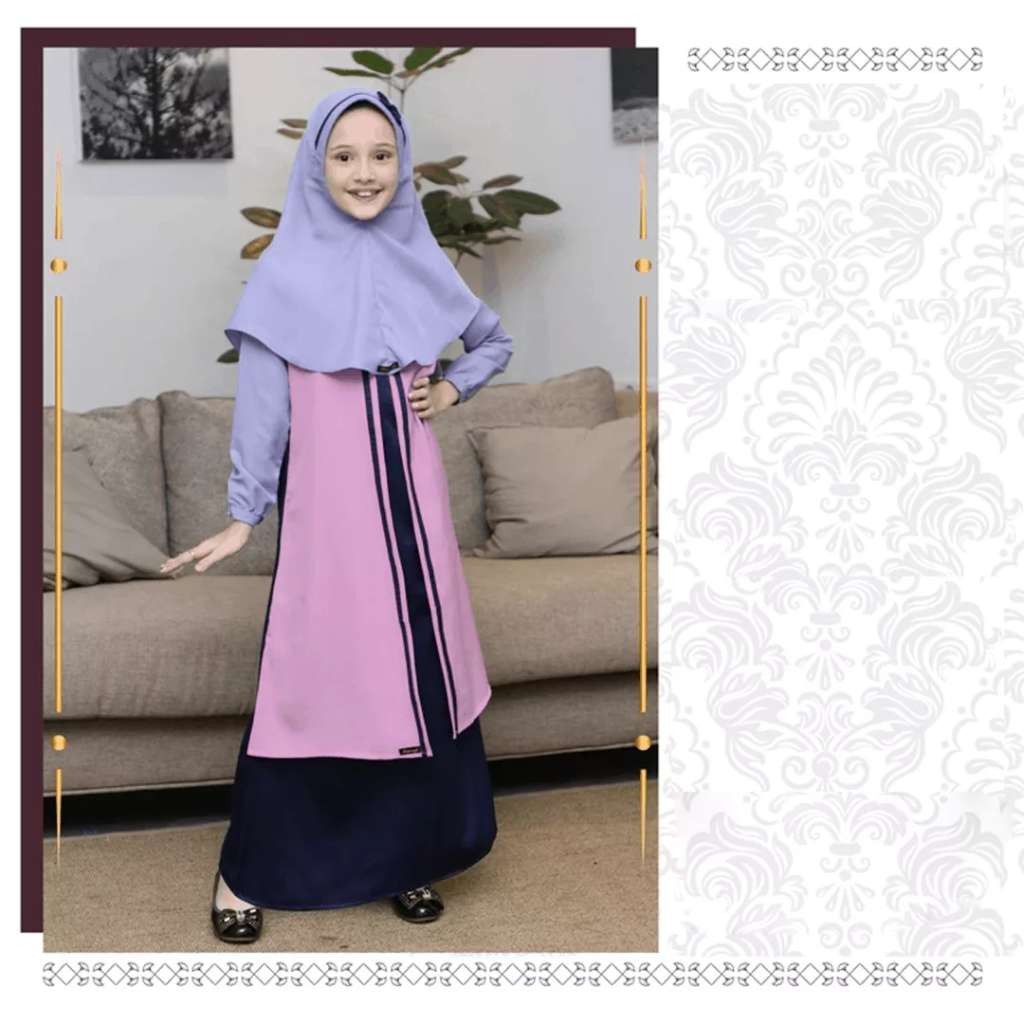 ETHICA GAMIS ANAK KAGUMI KIDS 29 UNGU