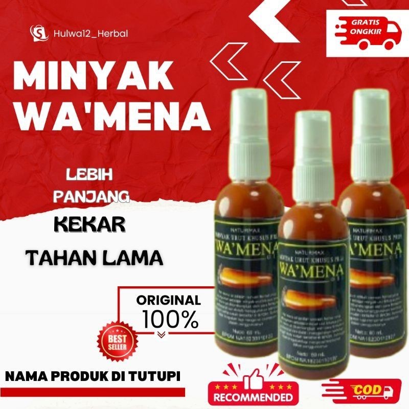 CenterHerbalNusantara - MINYAK WAMENA ASLI PEMBESAR VITAL PRIA MINYAK WAMENA DAUN TIGA JARI ASLI 100