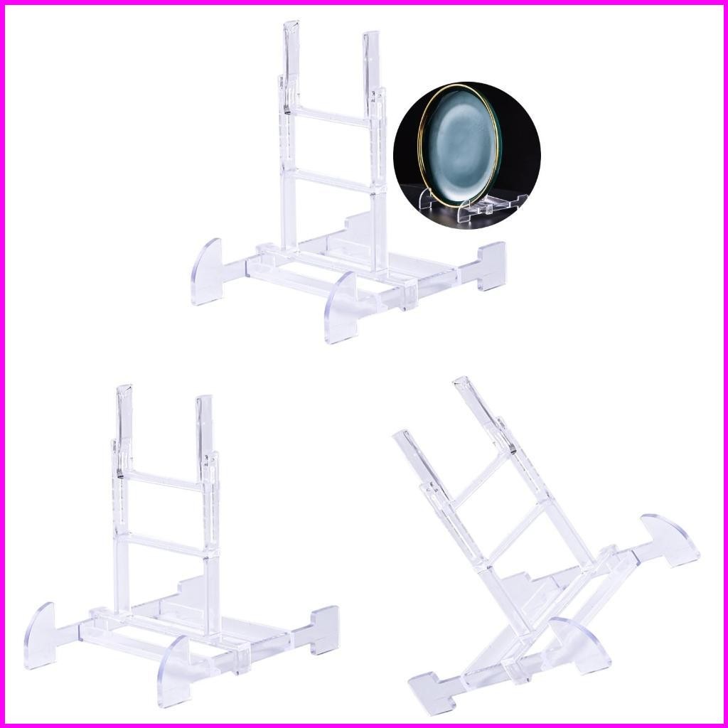 

10pcs Plastic Easel Stand Picture Frame Holders Clear Display Rack for Sports Cards Postcards Phones Artworks and Books