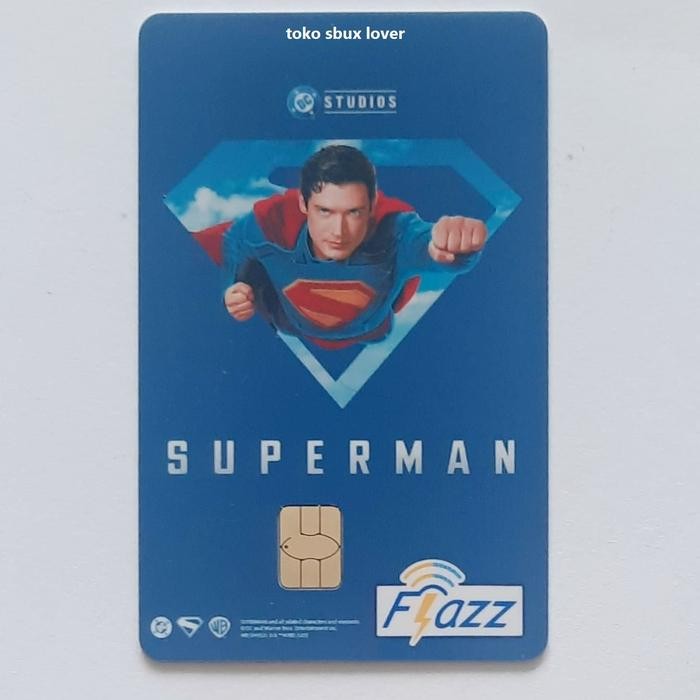 Flazz BCA Gen2 Saldo 0 Superman Logo - Movie