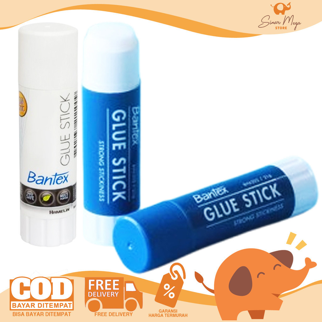 

BANTEX Glue Stick 21/22 gr - Lem Batang Stik Murah Berkualitas