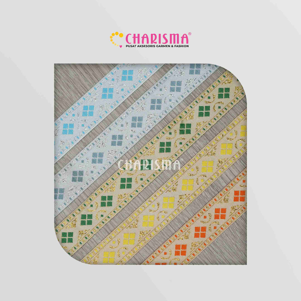 Charisma Renda Pita Gamis / Renda Gamis India / Per Meter - 29196