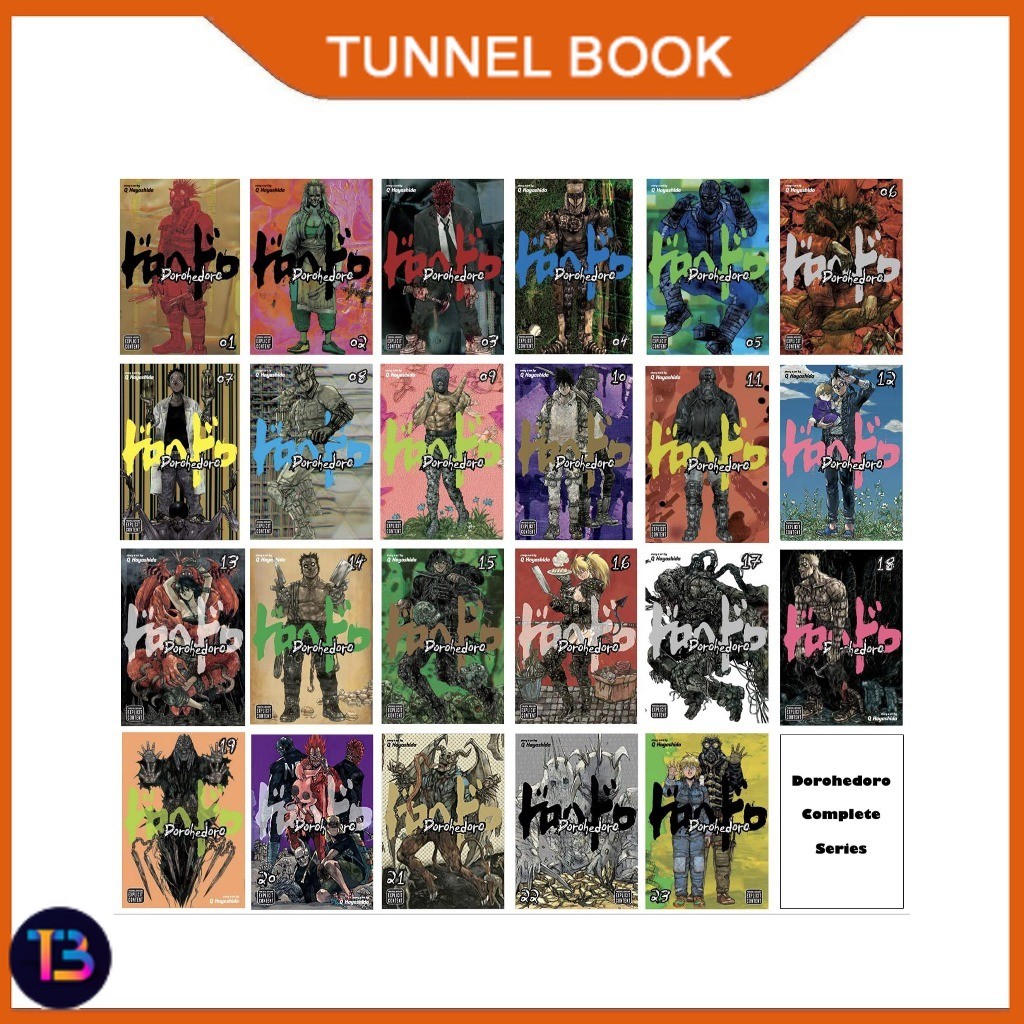 Manga Dorohedoro (23 book series) - TunnelBook