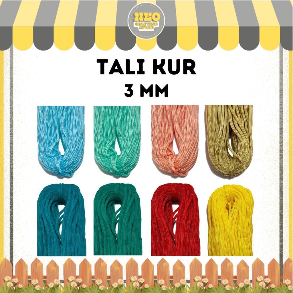 

Tali Kur 3 mm panjang 20 meter