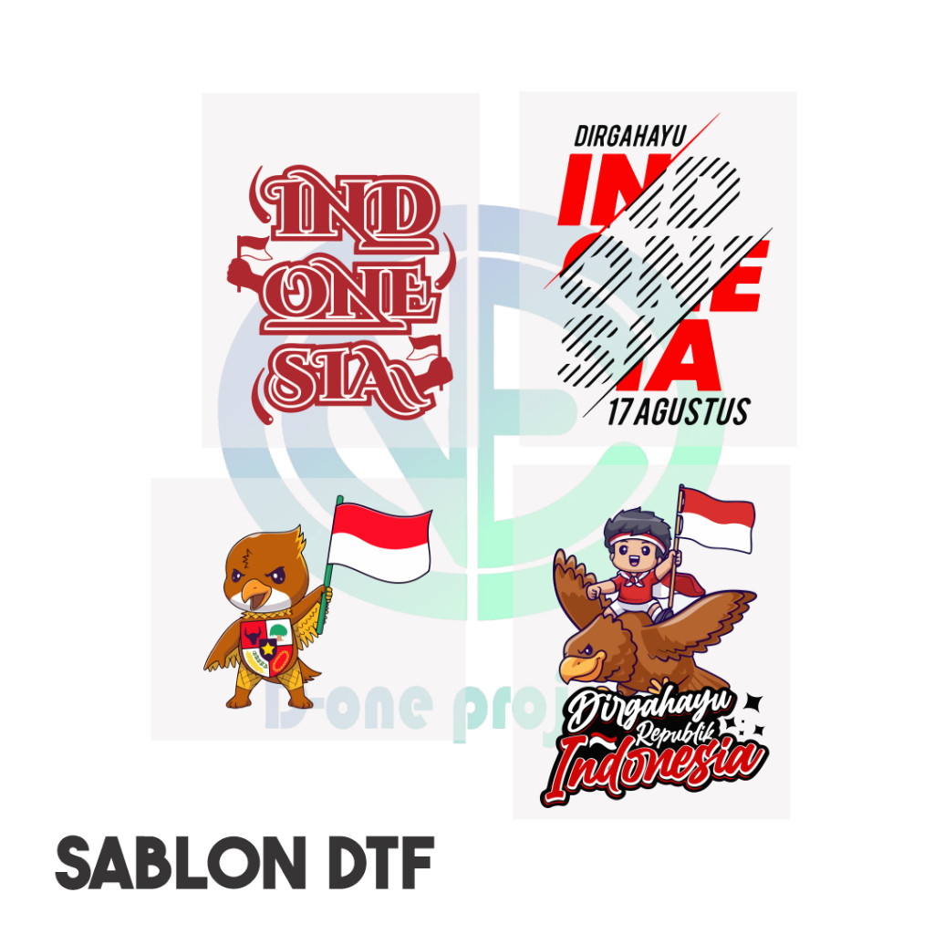 

Sablon Setrika DTF gambar Indonesia ukuran besar terbaru cocok buat di baju dan jaket