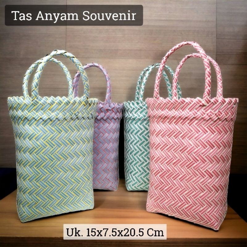 Tas Hampers Anyam Tinggi Tas Souvenir Tote bag