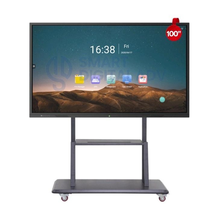

Distributor Interactive Whiteboard Screen 100 Inch Dual OS - Bergaransi