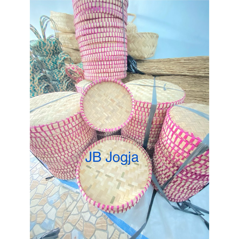 Tampah Bambu tampah bambu mini 23CM Tempah kue dan tumpeng