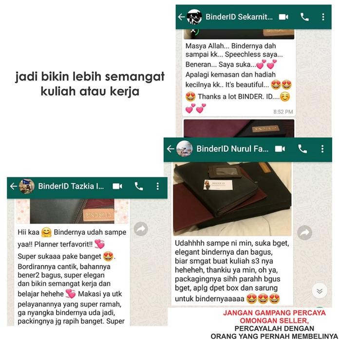 

Promo Binder Magnet Prime A5 | Free Gratis Ukir Nama