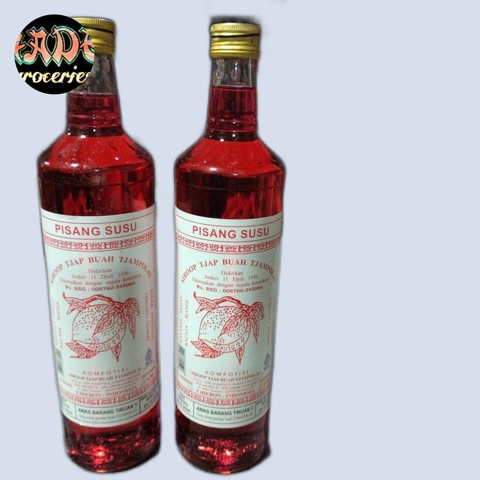 

CHAMPOLAY syrup 630ml Cirebon pisang susu, Leci, jeruk nipis